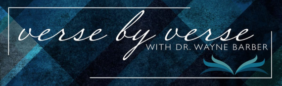 Verse by verse podcast banner